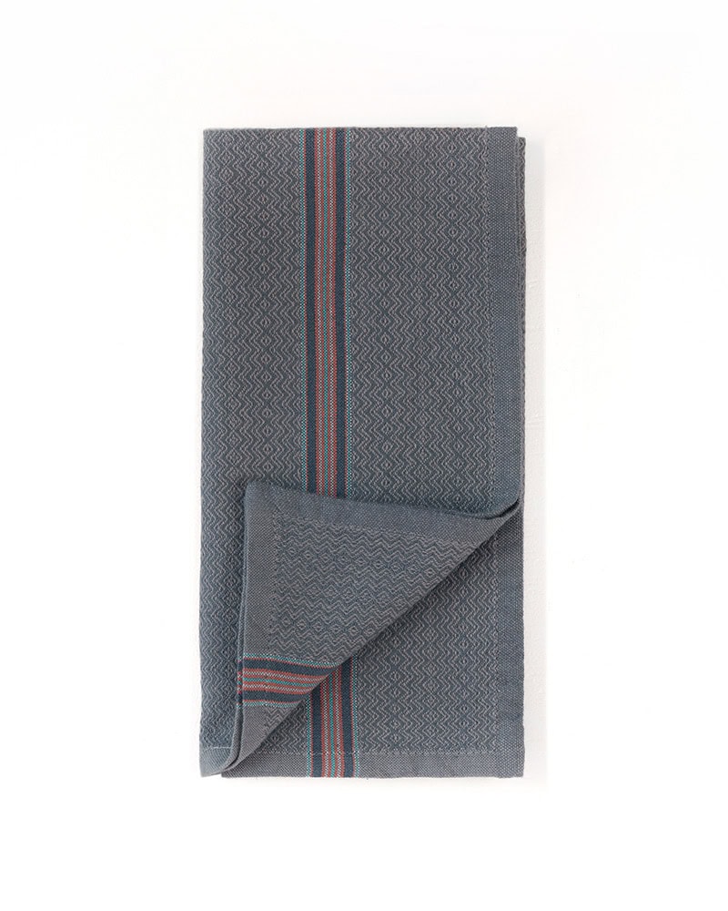 The Boma Napkin in Pepper - perfect for alfresco dining