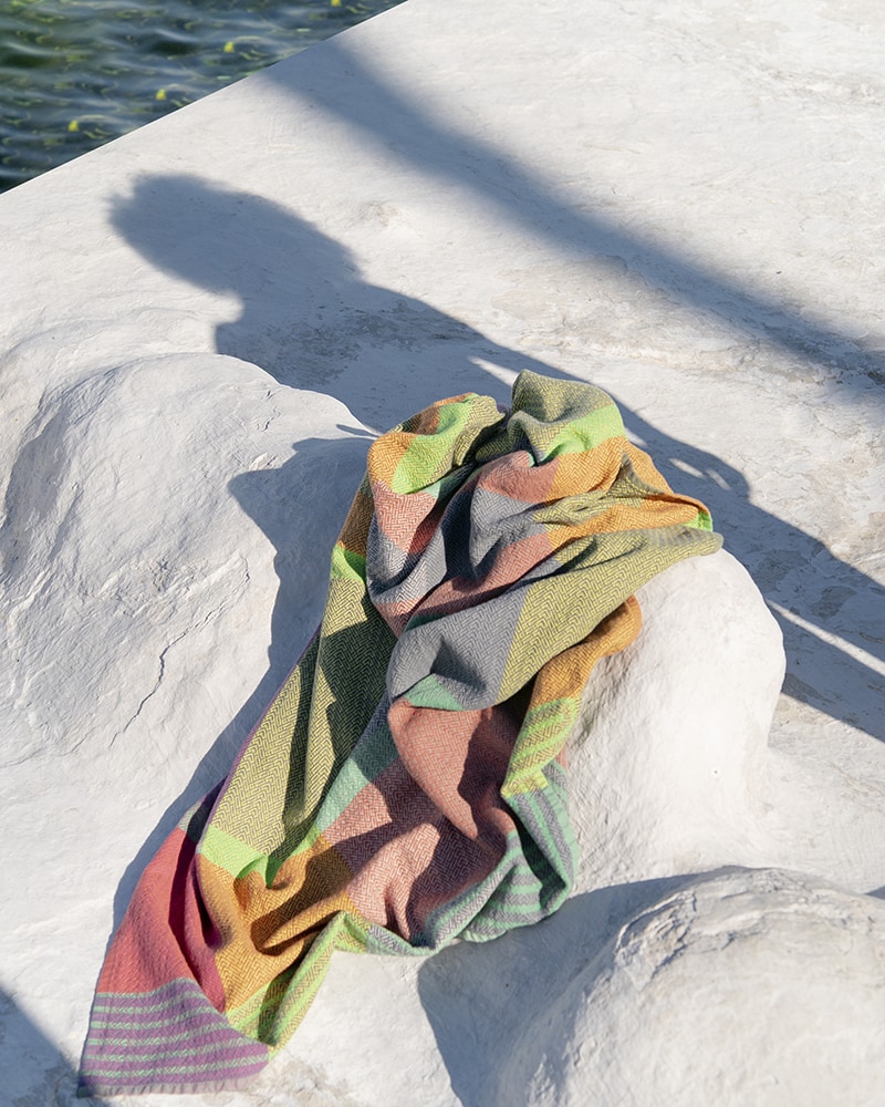 Mungo Folly beach Towel. Shot at Dalebrook Tidal Pool in Cape Town