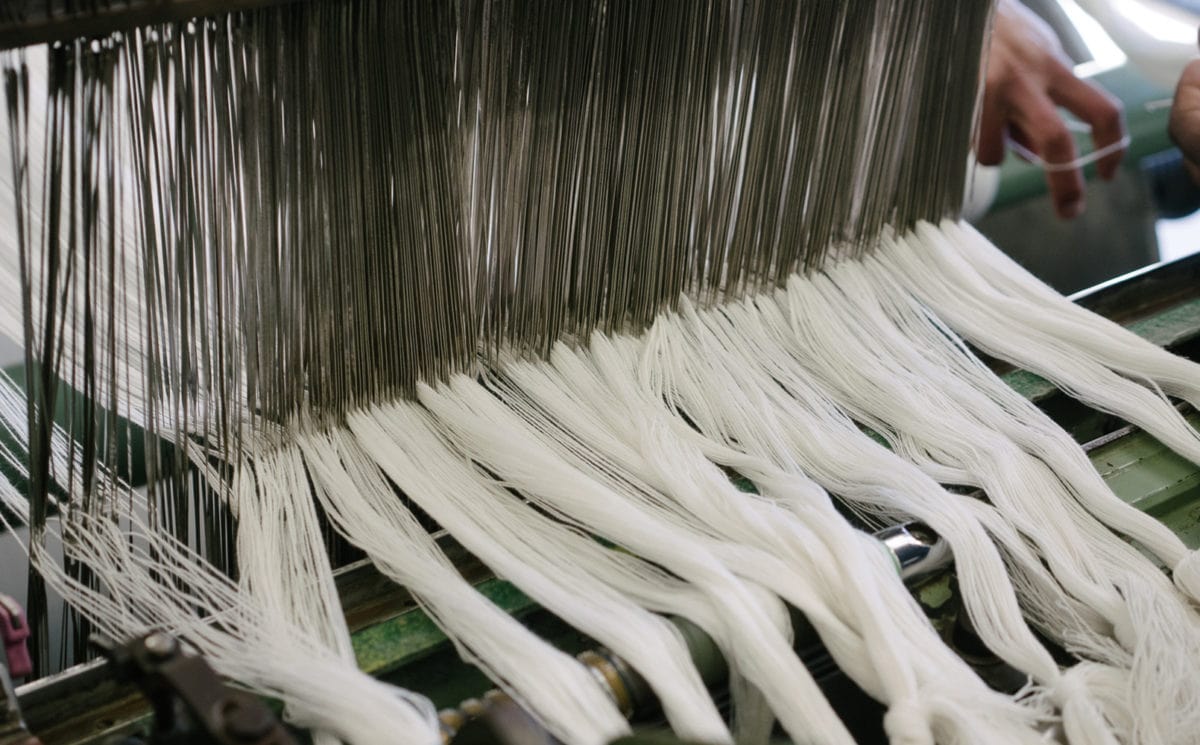 Producing cotton yarn