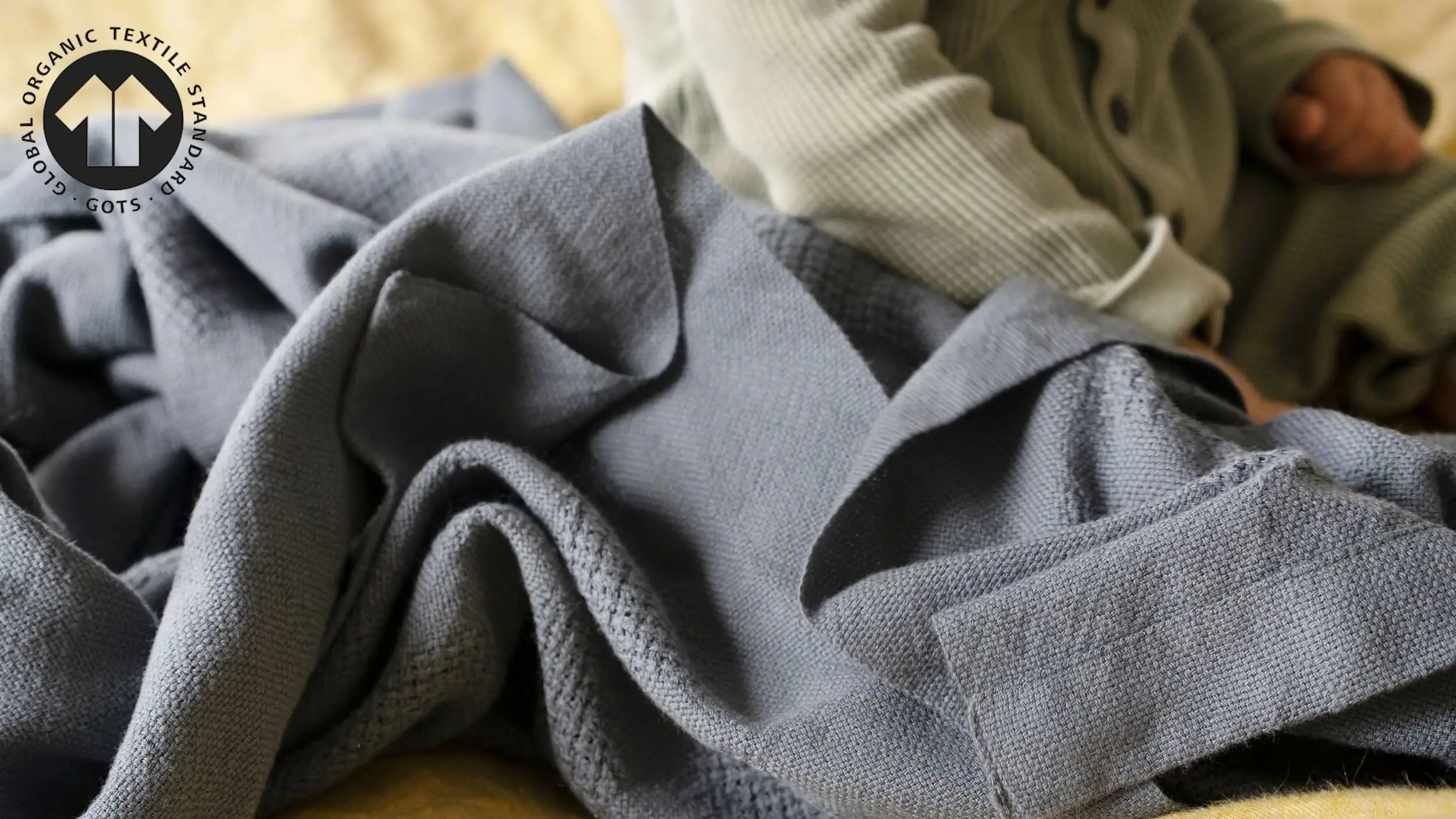 Certified organic baby blankets from Mungo