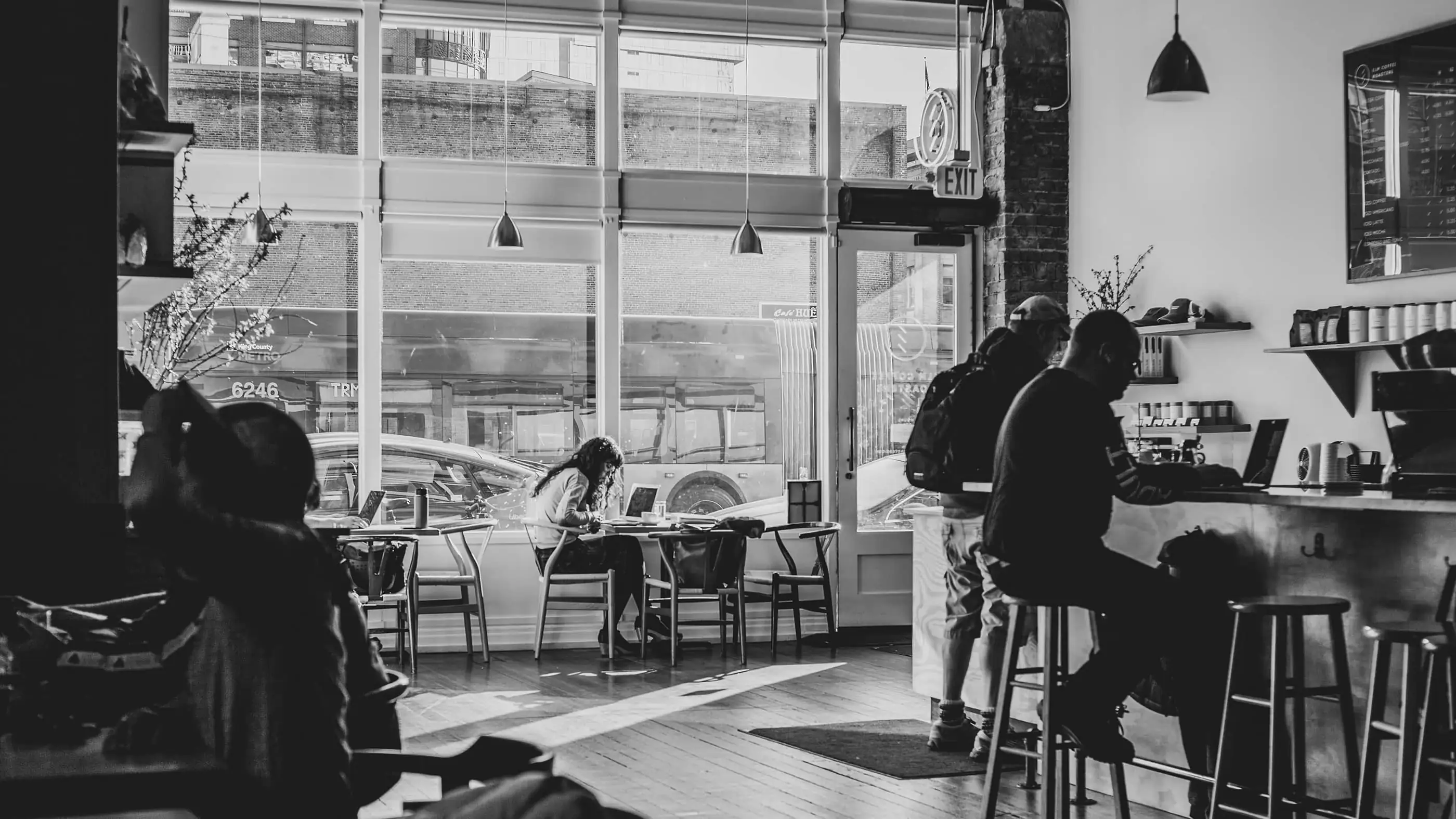 Cafe scene