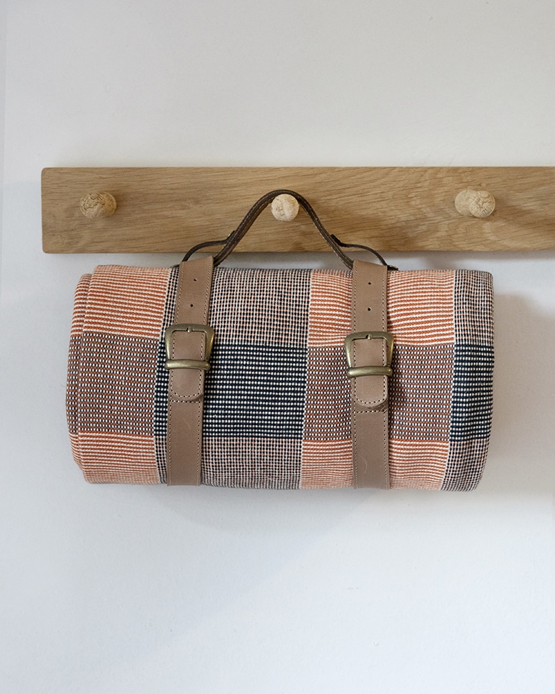 Mungo Picnic Blanket in Apricot