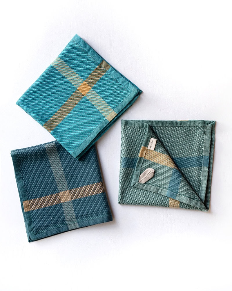 Mungo Washcloths in Green