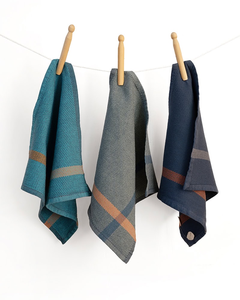 Mungo Washcloths in Blue