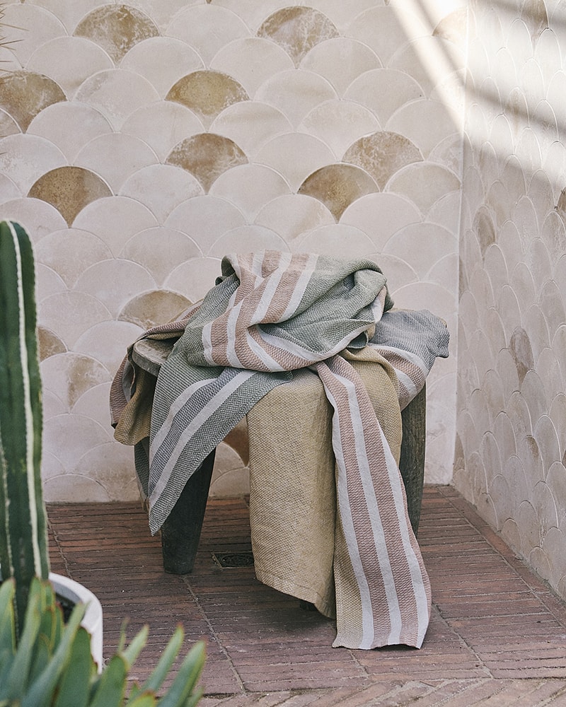 Mungo Flax Towel. Shot in Scarborough, Cape Town