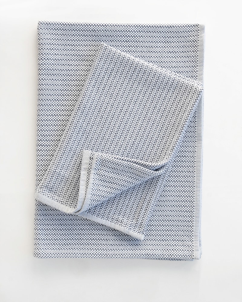 Mungo Cotton Rib Bath Math in Bleach