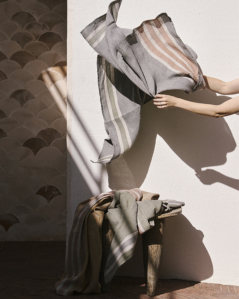 Mungo Flax Towel. Shot in Scarborough, Cape Town