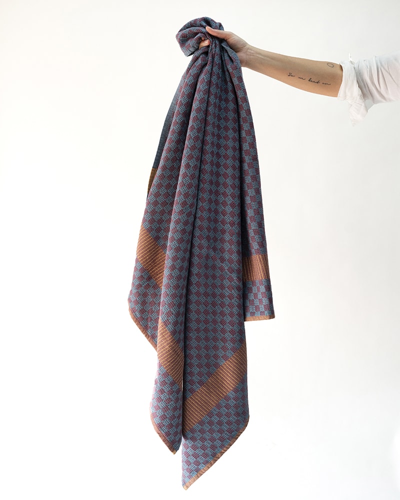 Mungo Willow Beach Towel. 100% cotton towels for bath or beach