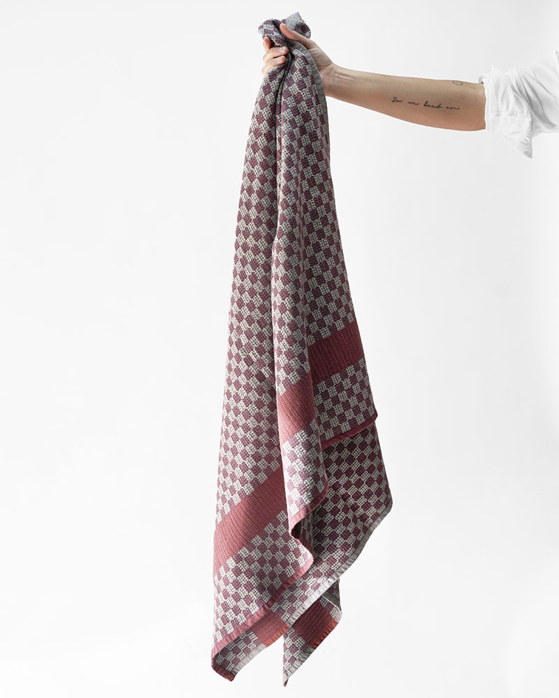 Mungo Willow Beach Towel. 100% cotton towels woven in South Africa at the Mungo Mill