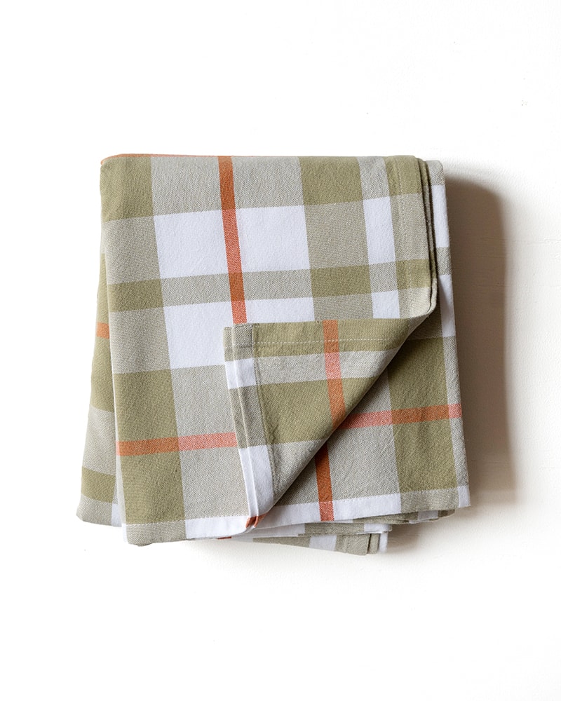 Mungo Caribbean Check Tablecloth