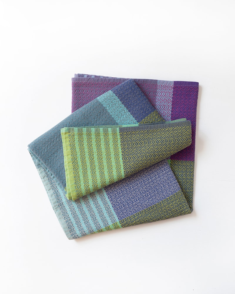 Folded Mungo Folly Beach Towel