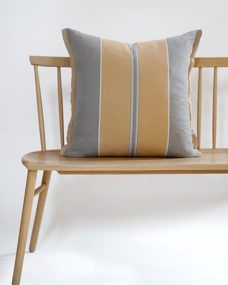 Mungo Lisburn Cushion Cover in Flaxen