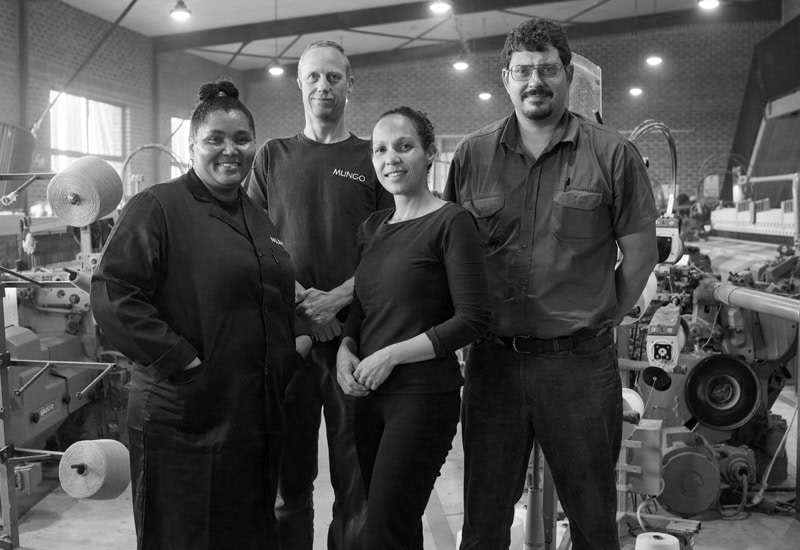 The Mungo Mill's Production Department in Plettenberg Bay, South Africa